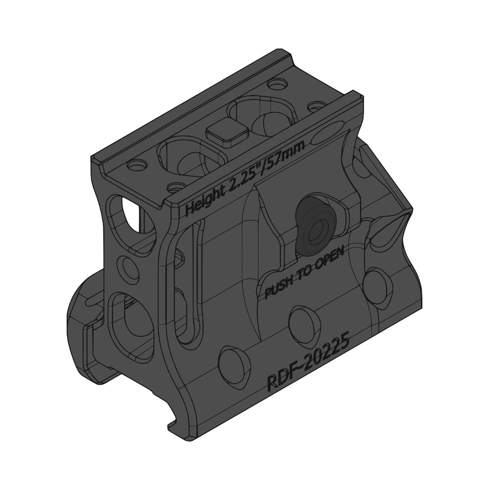 Aimpoint T-2 Flip Mount H57mm/2.25"